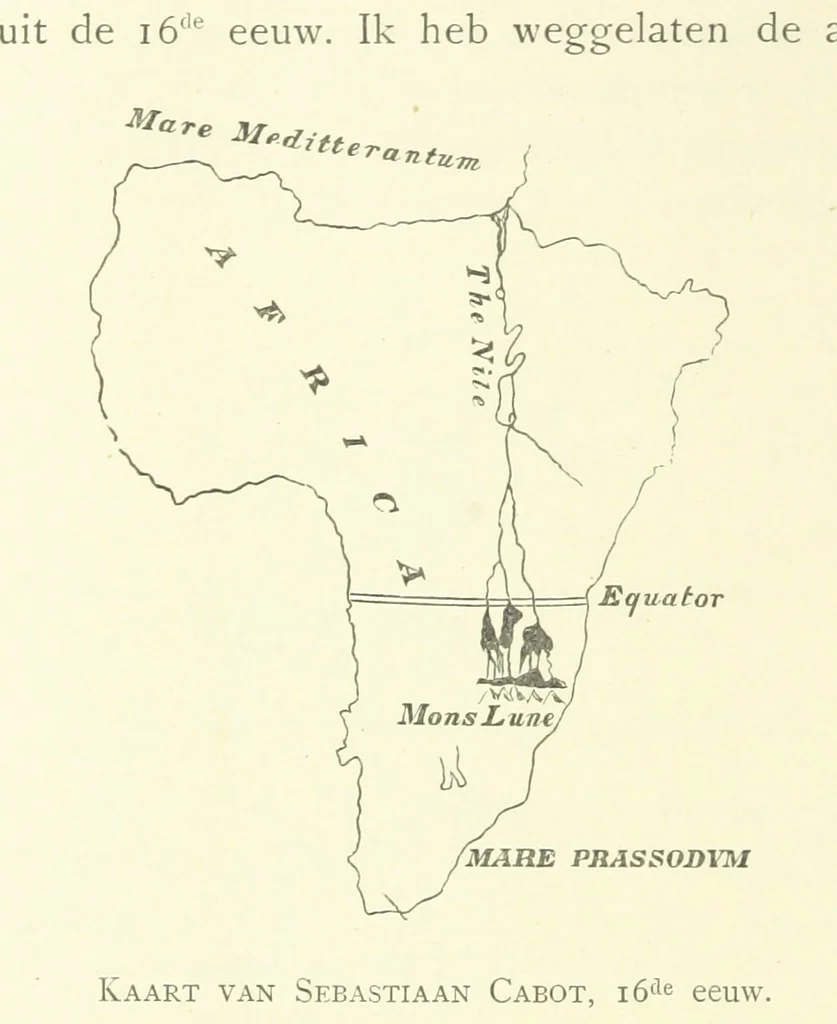 An illustration from Stanley in Afrika's donkere wildernissen, etc. [Translated from “In Darkest Afrika” by H. Tiedeman, 1890, leaf 992