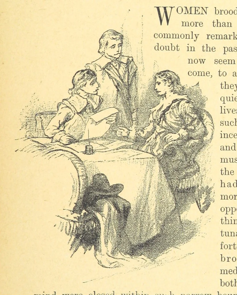An illustration from Never Give In. A tale of the life and times of Gustavus Adolphus, 1896, leaf 163