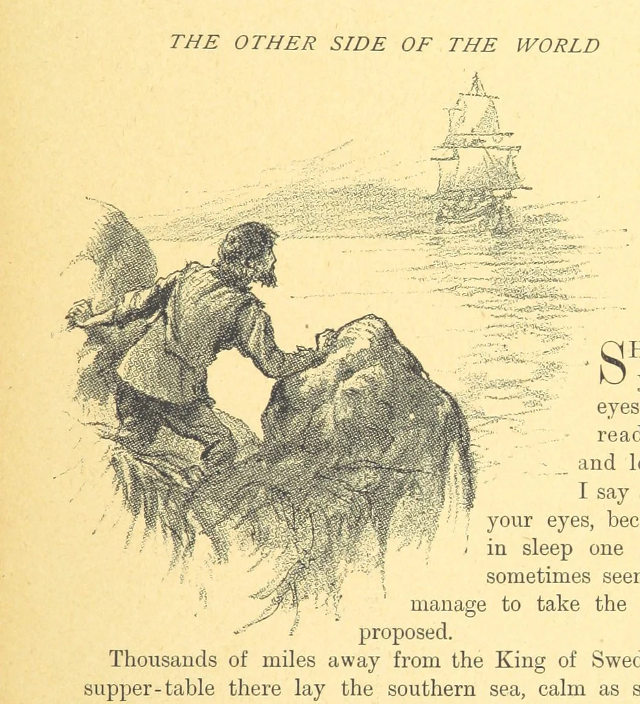 An illustration from Never Give In. A tale of the life and times of Gustavus Adolphus, 1896, leaf 177