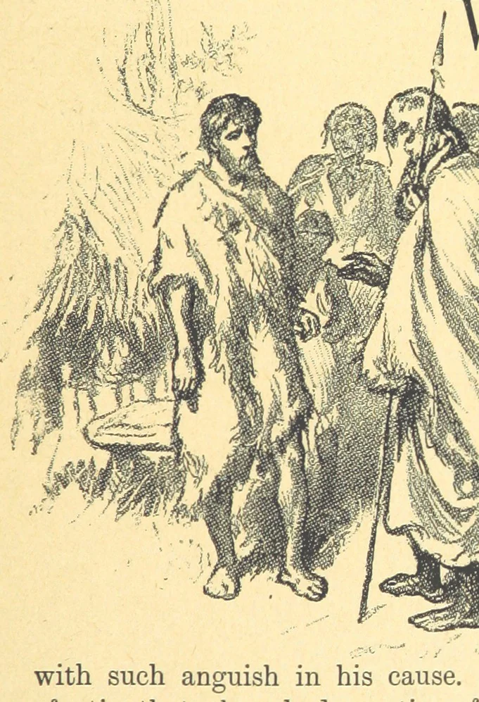 An illustration from Never Give In. A tale of the life and times of Gustavus Adolphus, 1896, leaf 187