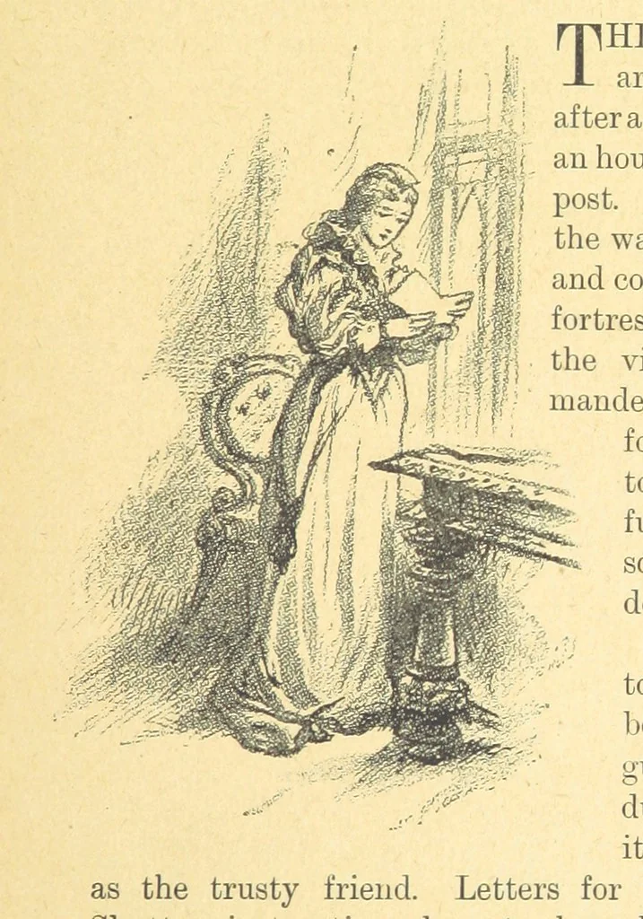 An illustration from Never Give In. A tale of the life and times of Gustavus Adolphus, 1896, leaf 205