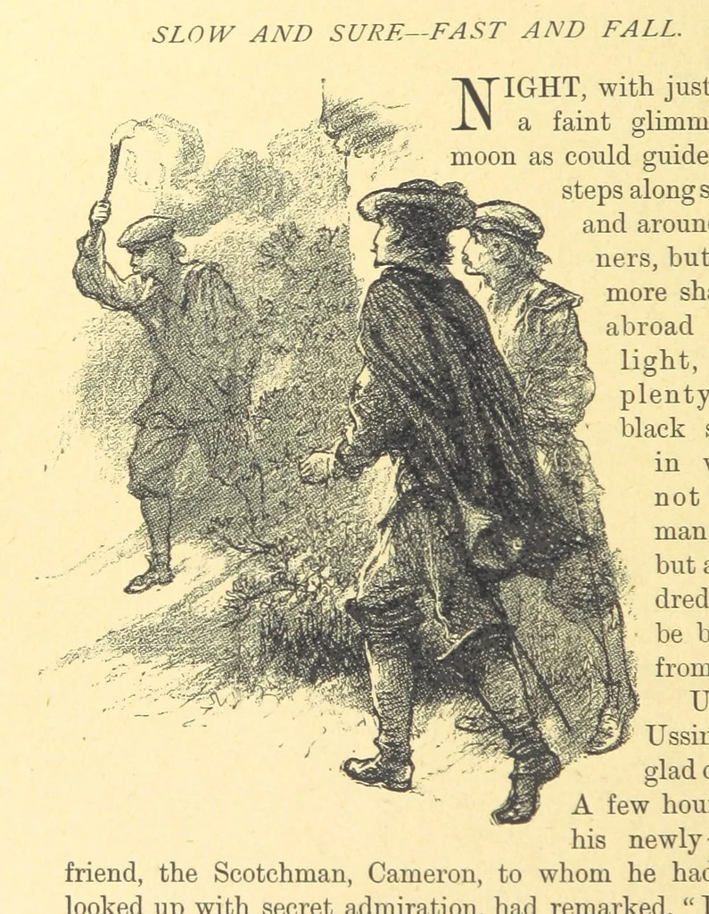 An illustration from Never Give In. A tale of the life and times of Gustavus Adolphus, 1896, leaf 228
