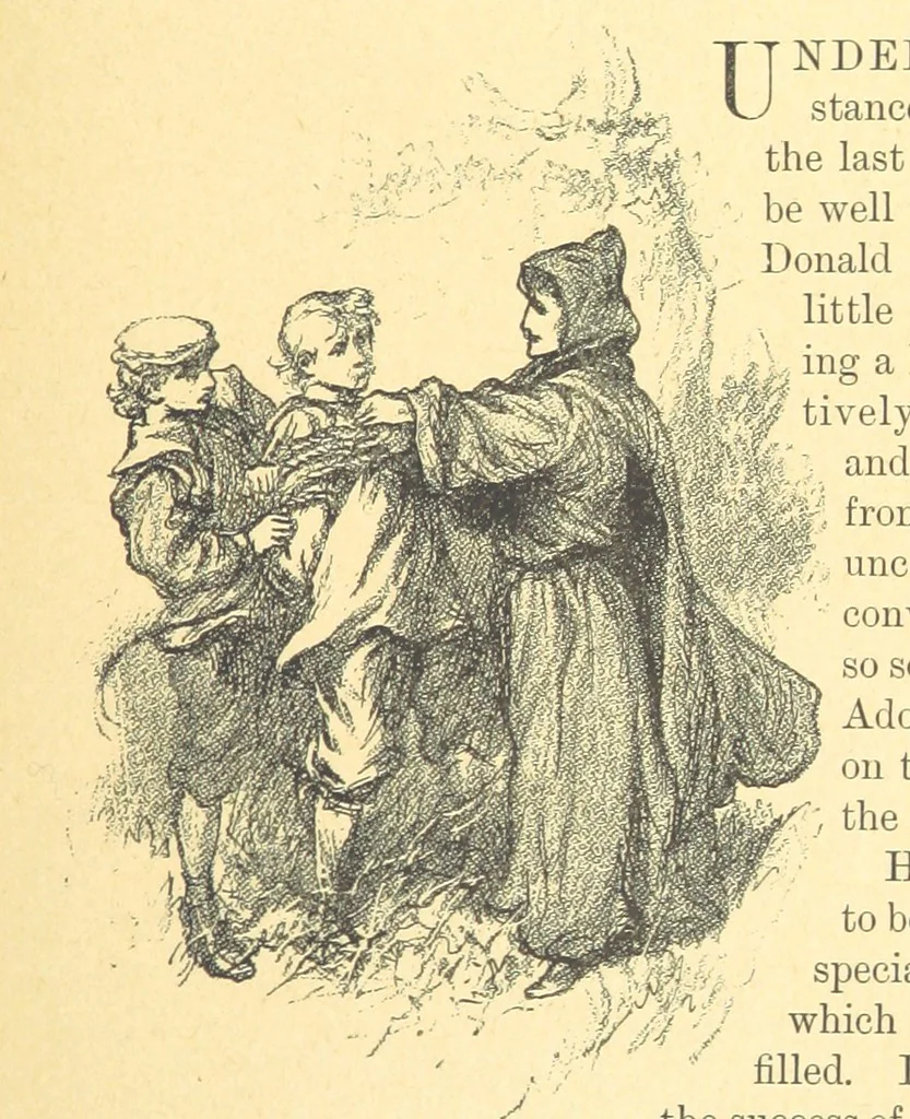 An illustration from Never Give In. A tale of the life and times of Gustavus Adolphus, 1896, leaf 245