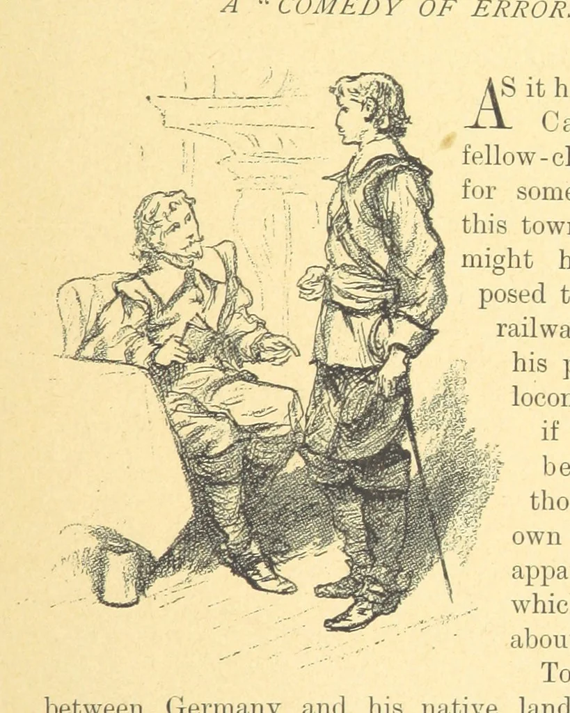 An illustration from Never Give In. A tale of the life and times of Gustavus Adolphus, 1896, leaf 265