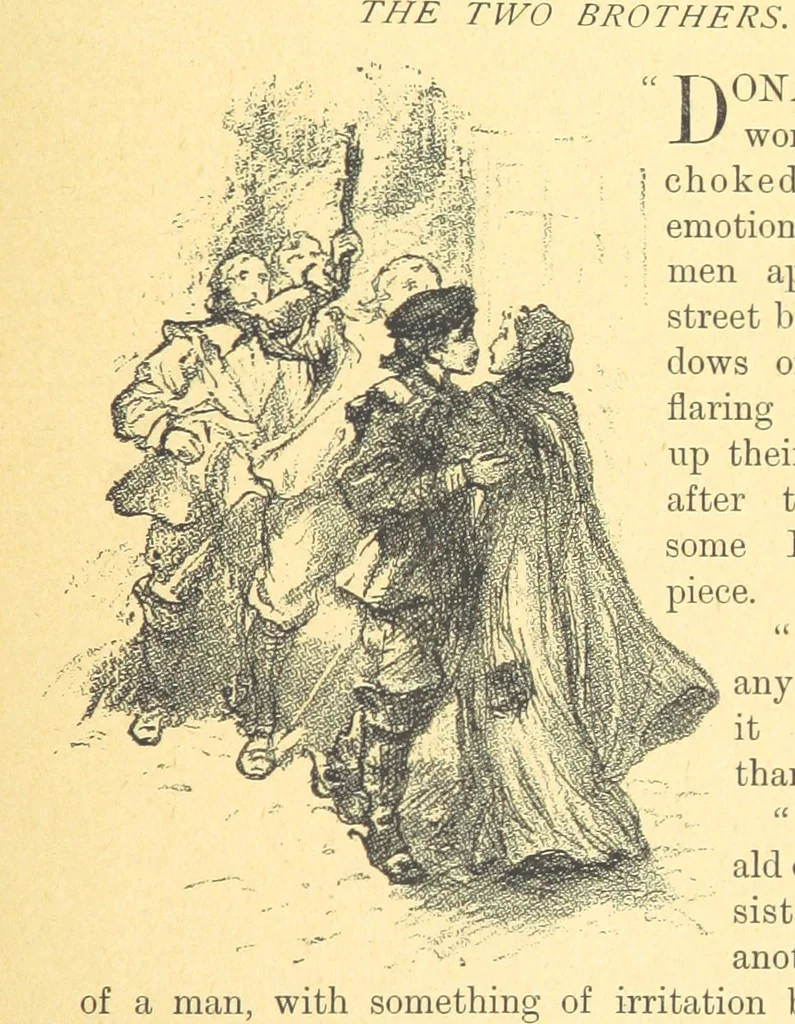 An illustration from Never Give In. A tale of the life and times of Gustavus Adolphus, 1896, leaf 275