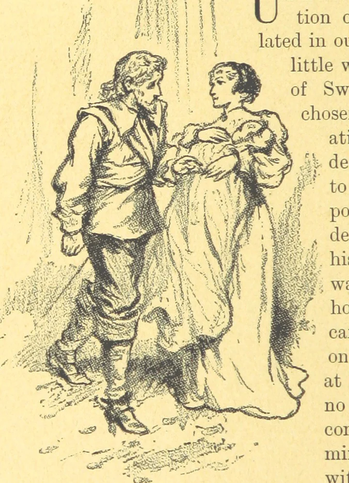 An illustration from Never Give In. A tale of the life and times of Gustavus Adolphus, 1896, leaf 334
