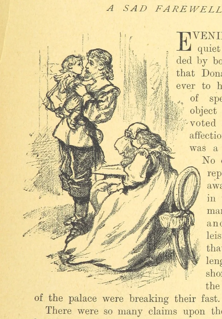 An illustration from Never Give In. A tale of the life and times of Gustavus Adolphus, 1896, leaf 347
