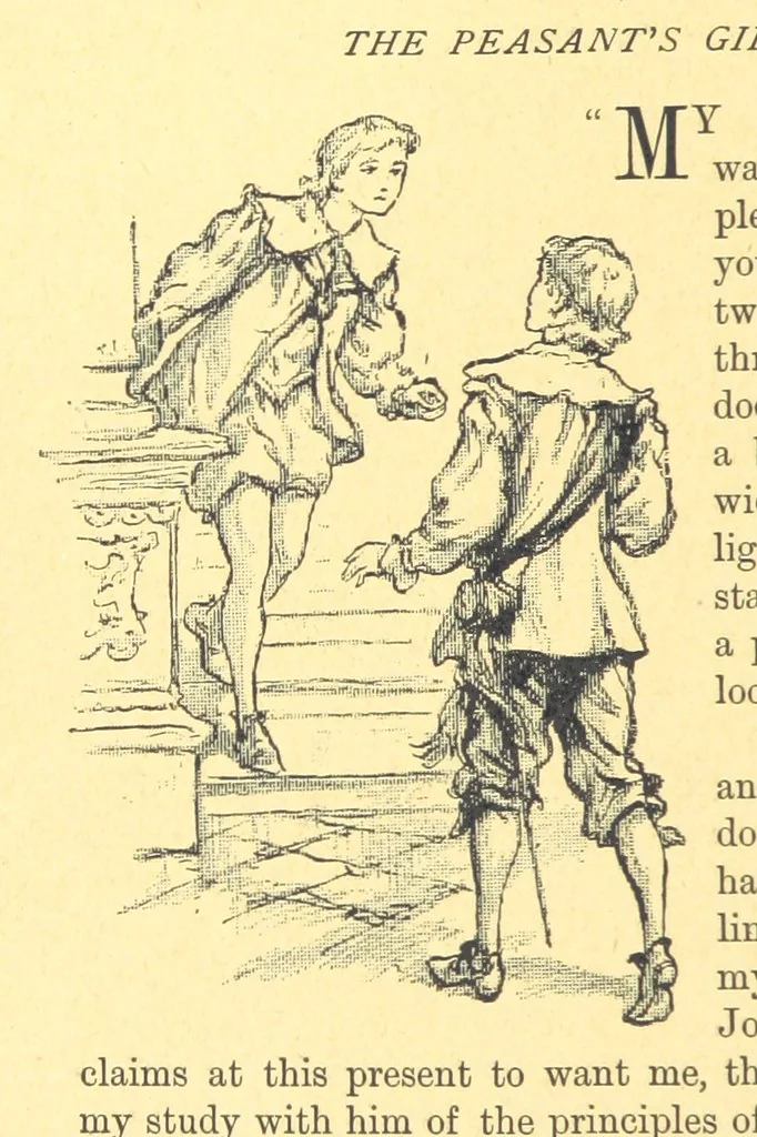 An illustration from Never Give In. A tale of the life and times of Gustavus Adolphus, 1896, leaf 54