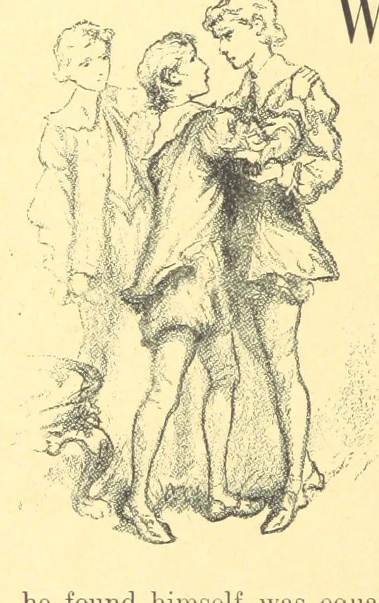 An illustration from Never Give In. A tale of the life and times of Gustavus Adolphus, 1896, leaf 90