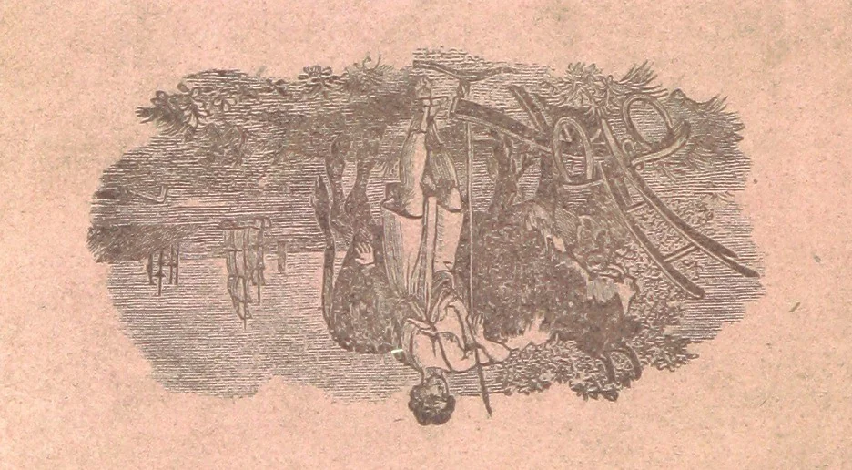 An illustration from Pieniny i Tatry: zbiór 80 malowniczych widoków ... wolną ręką z natury, a na kamieniu ... rytowanych, z treściwym onych przez autora opisem, 1860, leaf 184