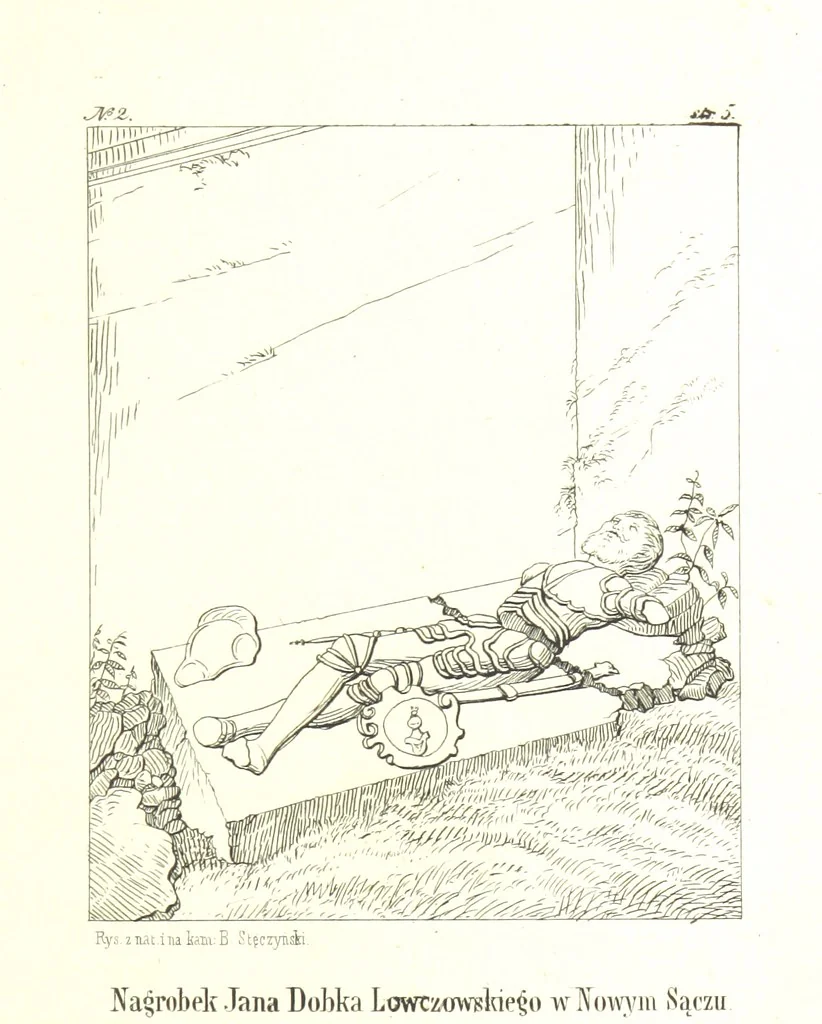 An illustration from Pieniny i Tatry: zbiór 80 malowniczych widoków ... wolną ręką z natury, a na kamieniu ... rytowanych, z treściwym onych przez autora opisem, 1860, leaf 23