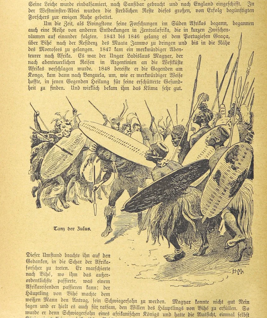 An illustration from Hundert Jahre in Wort und Bild. Eine Kulturgeschichte des XIX. Jahrhunderts herausgegeben von Dr. S. Stefan. Mit 800 Text-Illustrationen, etc, 1899, leaf 140