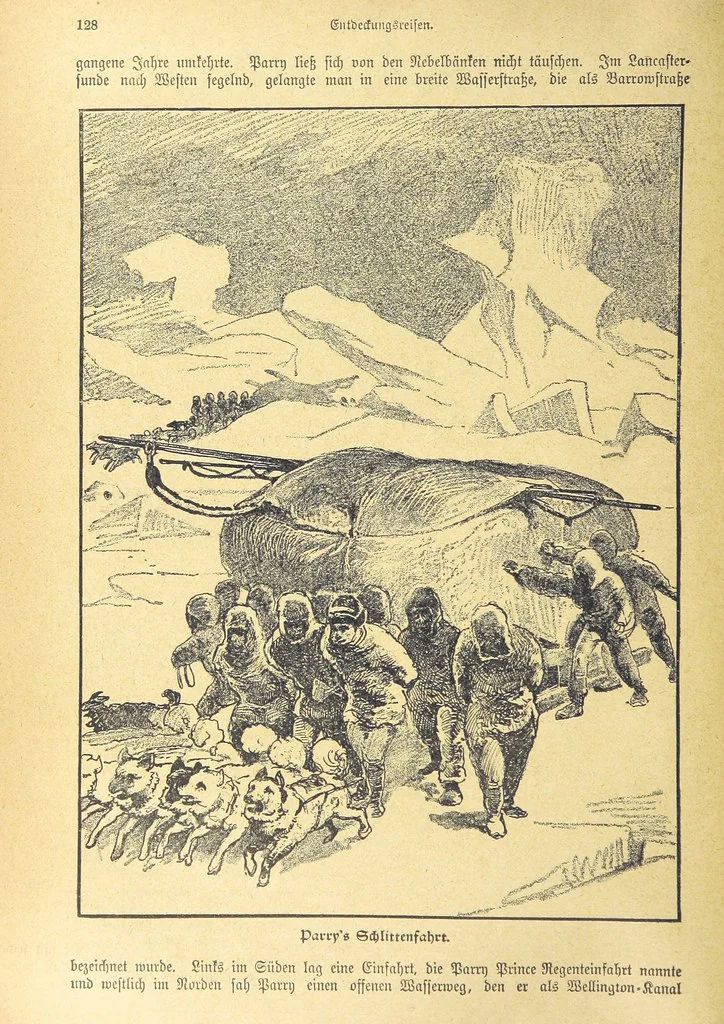 An illustration from Hundert Jahre in Wort und Bild. Eine Kulturgeschichte des XIX. Jahrhunderts herausgegeben von Dr. S. Stefan. Mit 800 Text-Illustrationen, etc, 1899, leaf 168