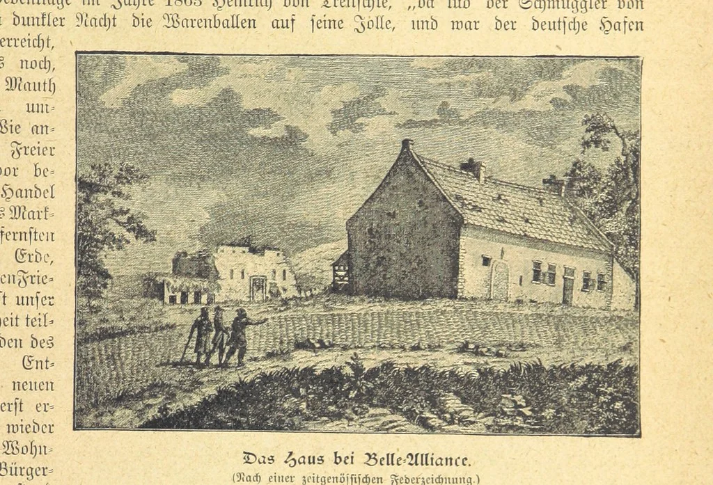 An illustration from Hundert Jahre in Wort und Bild. Eine Kulturgeschichte des XIX. Jahrhunderts herausgegeben von Dr. S. Stefan. Mit 800 Text-Illustrationen, etc, 1899, leaf 19