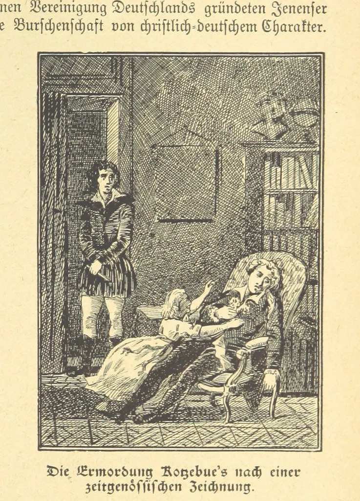 An illustration from Hundert Jahre in Wort und Bild. Eine Kulturgeschichte des XIX. Jahrhunderts herausgegeben von Dr. S. Stefan. Mit 800 Text-Illustrationen, etc, 1899, leaf 231