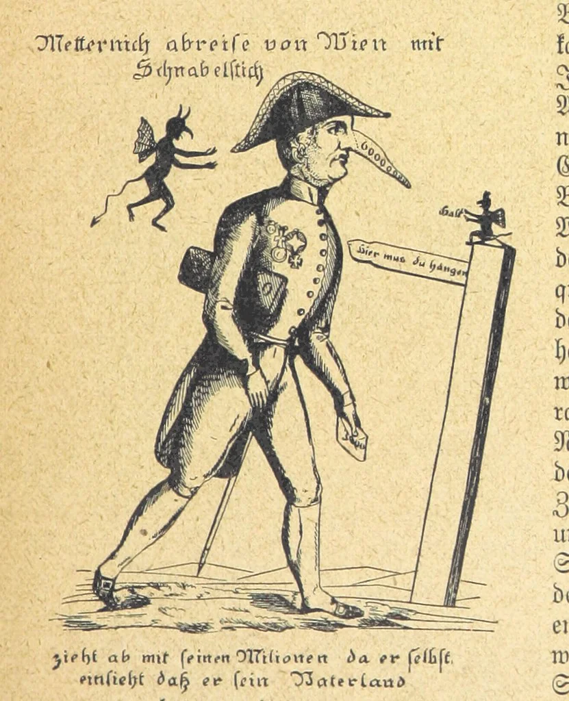 An illustration from Hundert Jahre in Wort und Bild. Eine Kulturgeschichte des XIX. Jahrhunderts herausgegeben von Dr. S. Stefan. Mit 800 Text-Illustrationen, etc, 1899, leaf 25