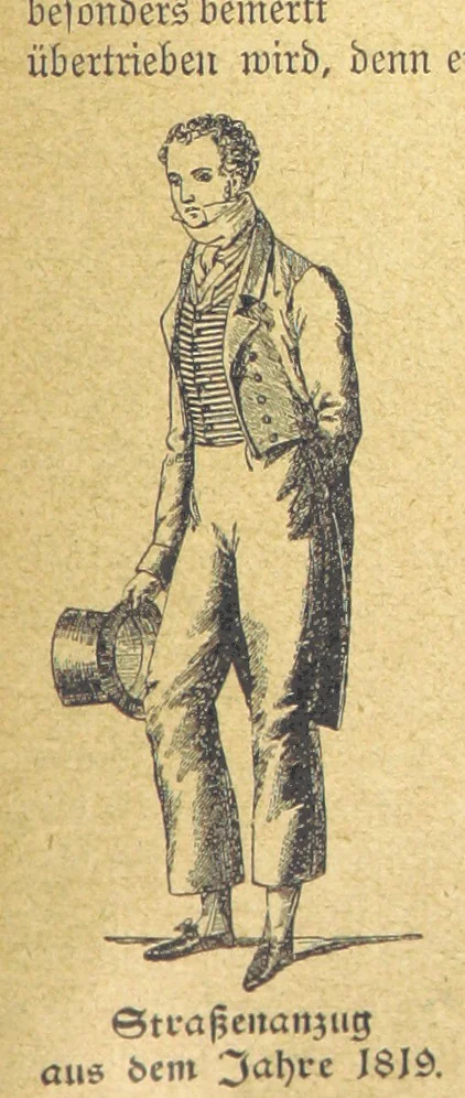 An illustration from Hundert Jahre in Wort und Bild. Eine Kulturgeschichte des XIX. Jahrhunderts herausgegeben von Dr. S. Stefan. Mit 800 Text-Illustrationen, etc, 1899, leaf 257