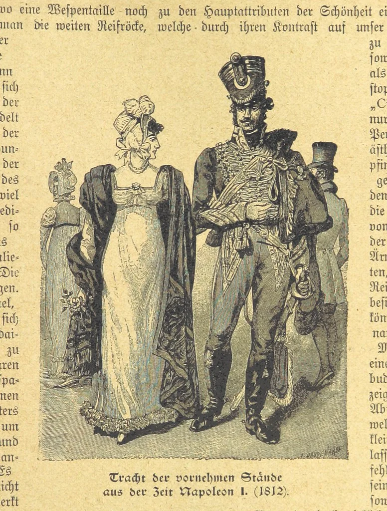 An illustration from Hundert Jahre in Wort und Bild. Eine Kulturgeschichte des XIX. Jahrhunderts herausgegeben von Dr. S. Stefan. Mit 800 Text-Illustrationen, etc, 1899, leaf 257