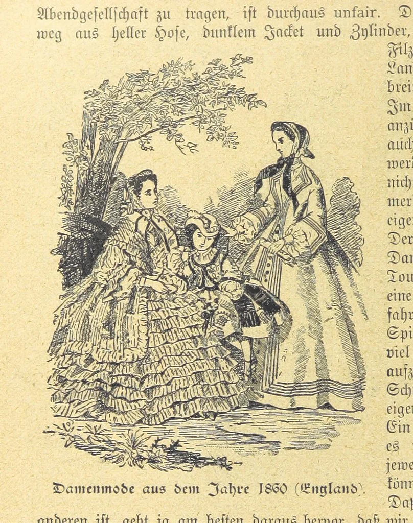 An illustration from Hundert Jahre in Wort und Bild. Eine Kulturgeschichte des XIX. Jahrhunderts herausgegeben von Dr. S. Stefan. Mit 800 Text-Illustrationen, etc, 1899, leaf 262