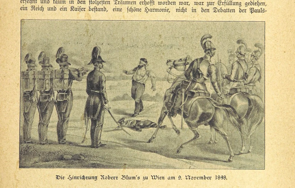 An illustration from Hundert Jahre in Wort und Bild. Eine Kulturgeschichte des XIX. Jahrhunderts herausgegeben von Dr. S. Stefan. Mit 800 Text-Illustrationen, etc, 1899, leaf 29