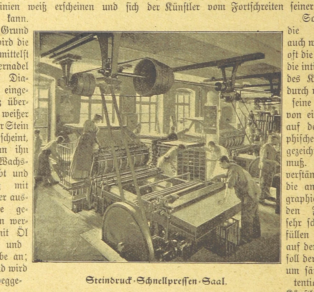 An illustration from Hundert Jahre in Wort und Bild. Eine Kulturgeschichte des XIX. Jahrhunderts herausgegeben von Dr. S. Stefan. Mit 800 Text-Illustrationen, etc, 1899, leaf 334