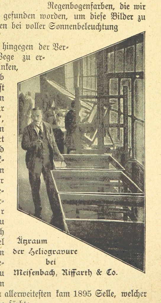 An illustration from Hundert Jahre in Wort und Bild. Eine Kulturgeschichte des XIX. Jahrhunderts herausgegeben von Dr. S. Stefan. Mit 800 Text-Illustrationen, etc, 1899, leaf 349