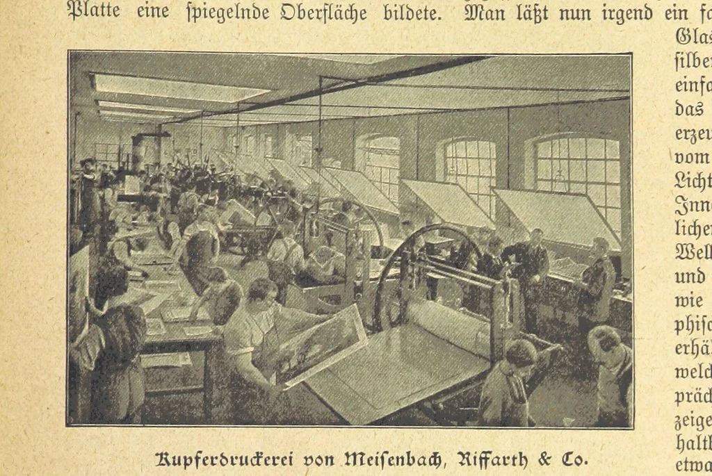 An illustration from Hundert Jahre in Wort und Bild. Eine Kulturgeschichte des XIX. Jahrhunderts herausgegeben von Dr. S. Stefan. Mit 800 Text-Illustrationen, etc, 1899, leaf 349