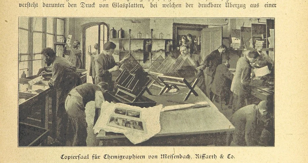 An illustration from Hundert Jahre in Wort und Bild. Eine Kulturgeschichte des XIX. Jahrhunderts herausgegeben von Dr. S. Stefan. Mit 800 Text-Illustrationen, etc, 1899, leaf 353