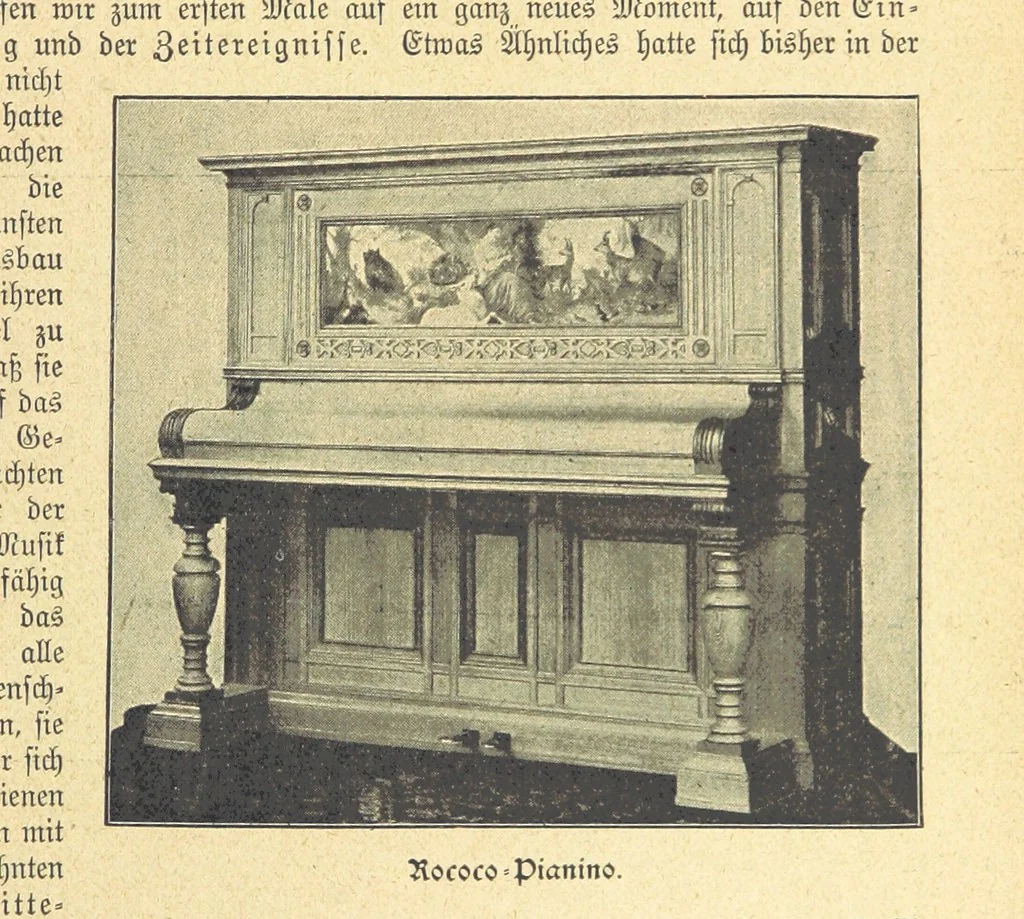 An illustration from Hundert Jahre in Wort und Bild. Eine Kulturgeschichte des XIX. Jahrhunderts herausgegeben von Dr. S. Stefan. Mit 800 Text-Illustrationen, etc, 1899, leaf 361