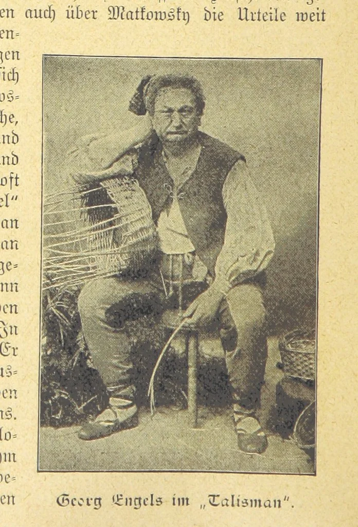 An illustration from Hundert Jahre in Wort und Bild. Eine Kulturgeschichte des XIX. Jahrhunderts herausgegeben von Dr. S. Stefan. Mit 800 Text-Illustrationen, etc, 1899, leaf 430
