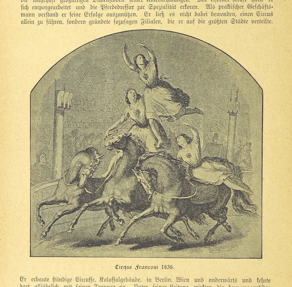 An illustration from Hundert Jahre in Wort und Bild. Eine Kulturgeschichte des XIX. Jahrhunderts herausgegeben von Dr. S. Stefan. Mit 800 Text-Illustrationen, etc, 1899, leaf 436
