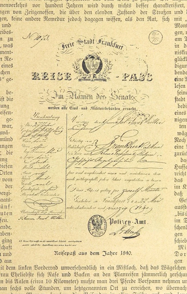 An illustration from Hundert Jahre in Wort und Bild. Eine Kulturgeschichte des XIX. Jahrhunderts herausgegeben von Dr. S. Stefan. Mit 800 Text-Illustrationen, etc, 1899, leaf 45