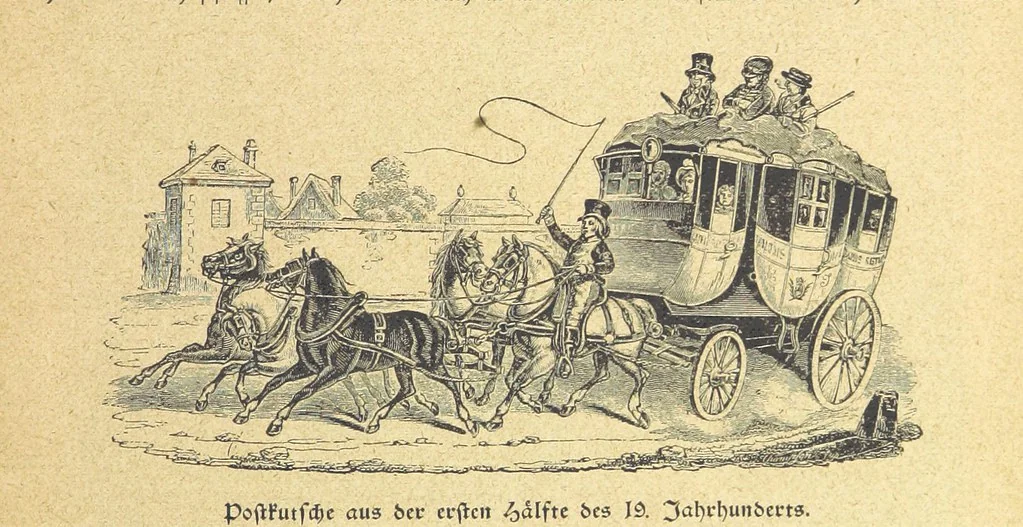An illustration from Hundert Jahre in Wort und Bild. Eine Kulturgeschichte des XIX. Jahrhunderts herausgegeben von Dr. S. Stefan. Mit 800 Text-Illustrationen, etc, 1899, leaf 49