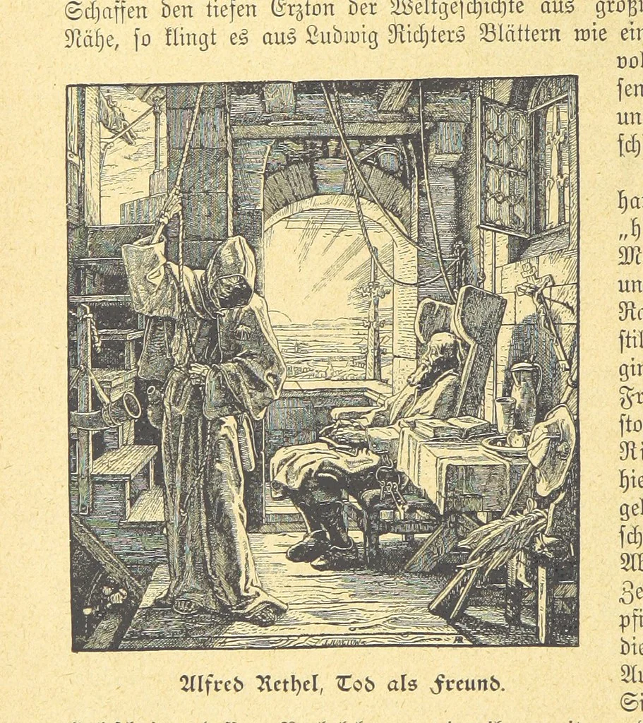 An illustration from Hundert Jahre in Wort und Bild. Eine Kulturgeschichte des XIX. Jahrhunderts herausgegeben von Dr. S. Stefan. Mit 800 Text-Illustrationen, etc, 1899, leaf 508