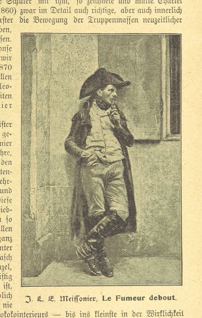 An illustration from Hundert Jahre in Wort und Bild. Eine Kulturgeschichte des XIX. Jahrhunderts herausgegeben von Dr. S. Stefan. Mit 800 Text-Illustrationen, etc, 1899, leaf 513