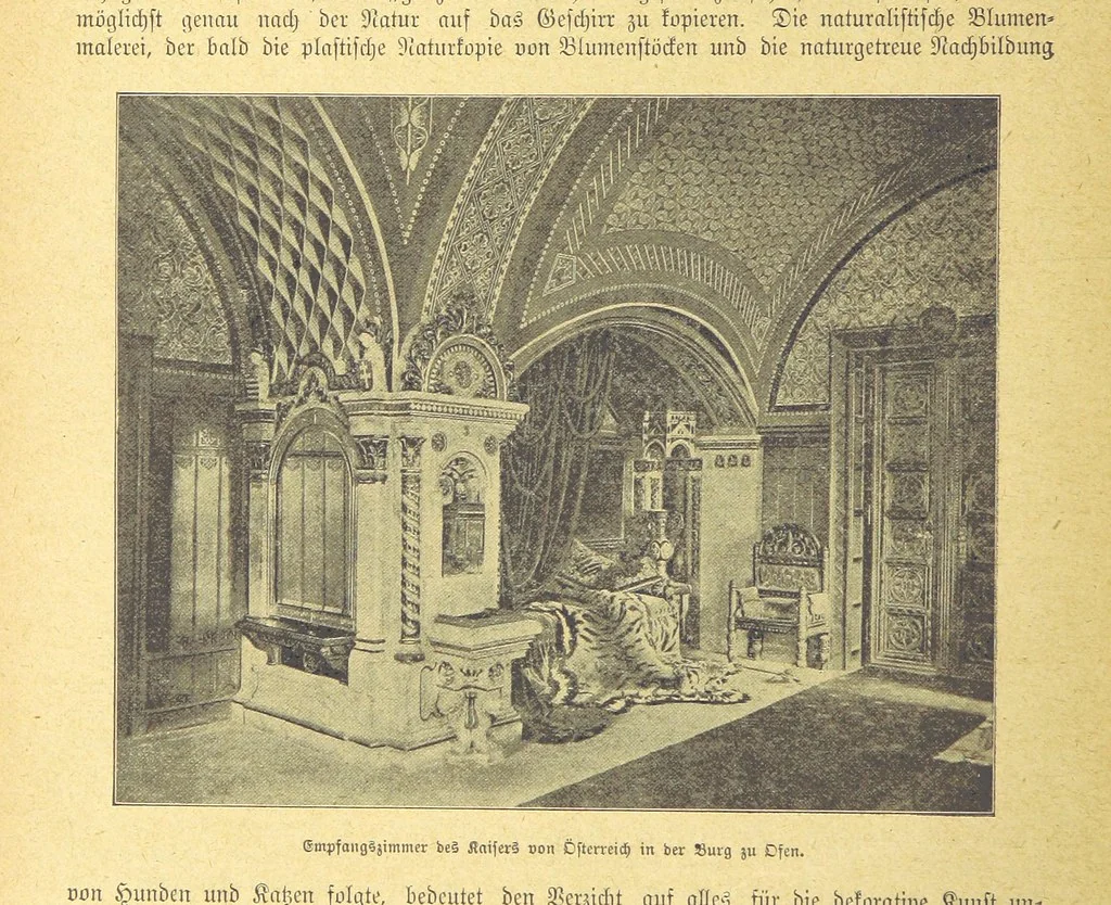 An illustration from Hundert Jahre in Wort und Bild. Eine Kulturgeschichte des XIX. Jahrhunderts herausgegeben von Dr. S. Stefan. Mit 800 Text-Illustrationen, etc, 1899, leaf 562
