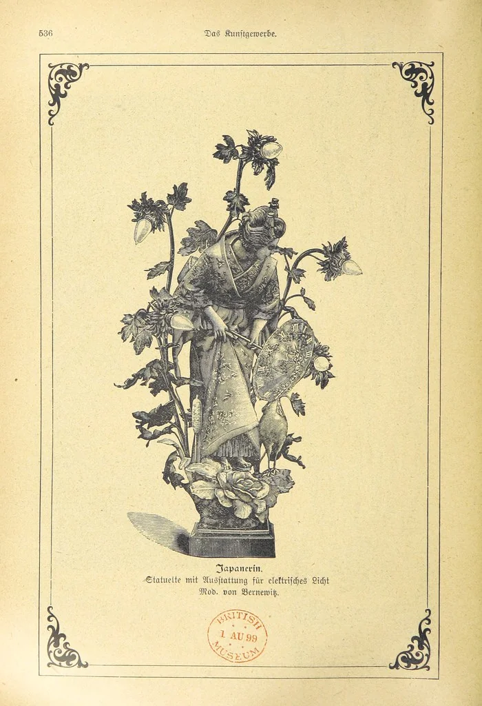 An illustration from Hundert Jahre in Wort und Bild. Eine Kulturgeschichte des XIX. Jahrhunderts herausgegeben von Dr. S. Stefan. Mit 800 Text-Illustrationen, etc, 1899, leaf 582