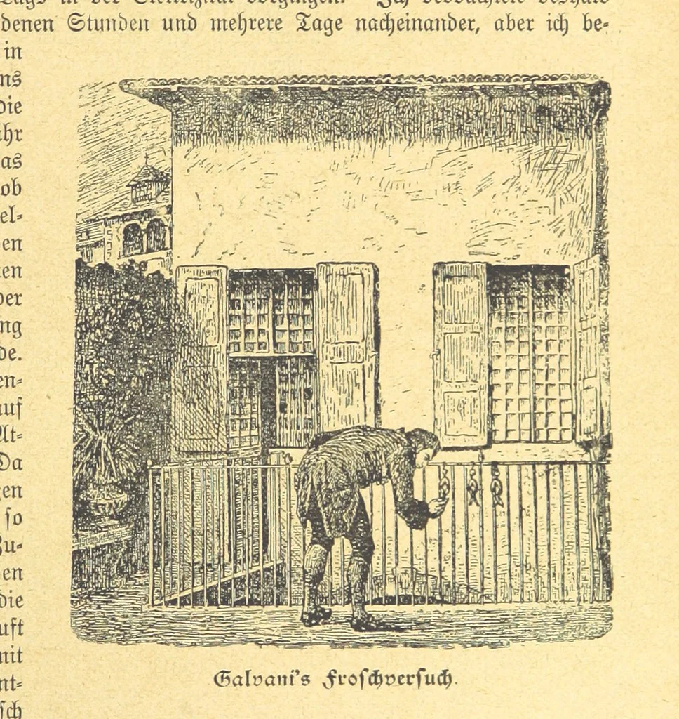 An illustration from Hundert Jahre in Wort und Bild. Eine Kulturgeschichte des XIX. Jahrhunderts herausgegeben von Dr. S. Stefan. Mit 800 Text-Illustrationen, etc, 1899, leaf 589