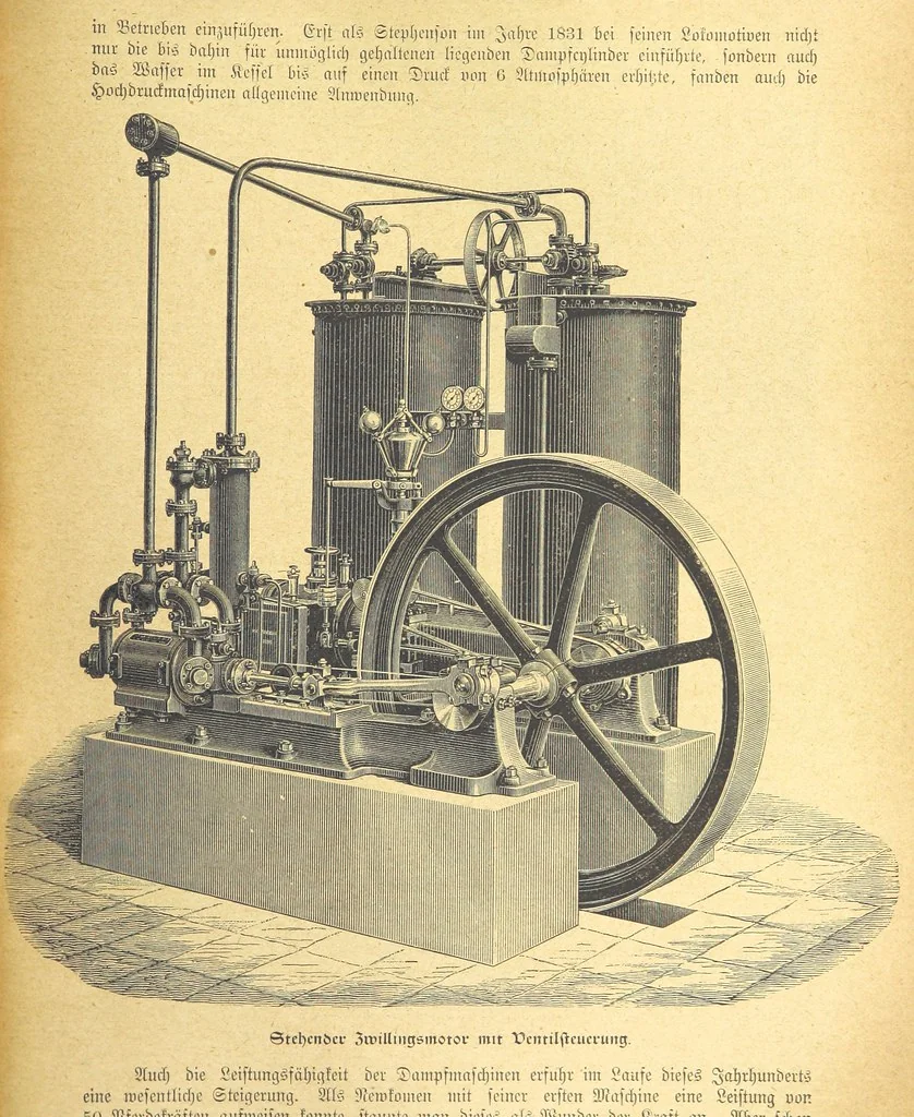 An illustration from Hundert Jahre in Wort und Bild. Eine Kulturgeschichte des XIX. Jahrhunderts herausgegeben von Dr. S. Stefan. Mit 800 Text-Illustrationen, etc, 1899, leaf 669