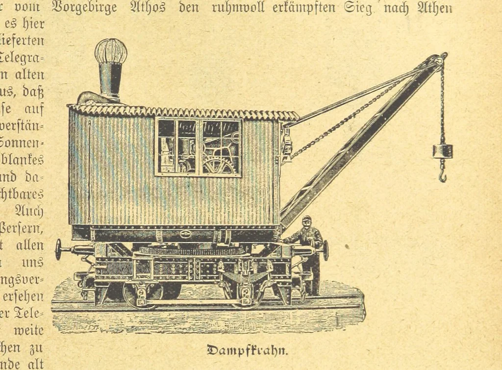 An illustration from Hundert Jahre in Wort und Bild. Eine Kulturgeschichte des XIX. Jahrhunderts herausgegeben von Dr. S. Stefan. Mit 800 Text-Illustrationen, etc, 1899, leaf 677