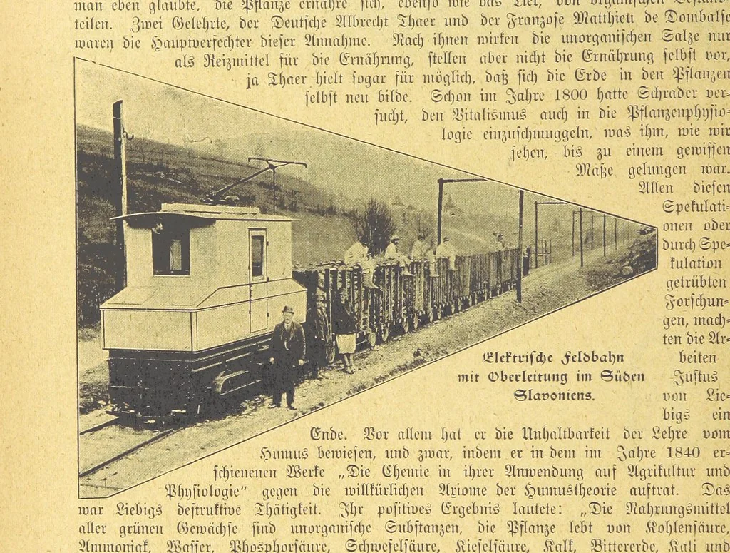 An illustration from Hundert Jahre in Wort und Bild. Eine Kulturgeschichte des XIX. Jahrhunderts herausgegeben von Dr. S. Stefan. Mit 800 Text-Illustrationen, etc, 1899, leaf 698