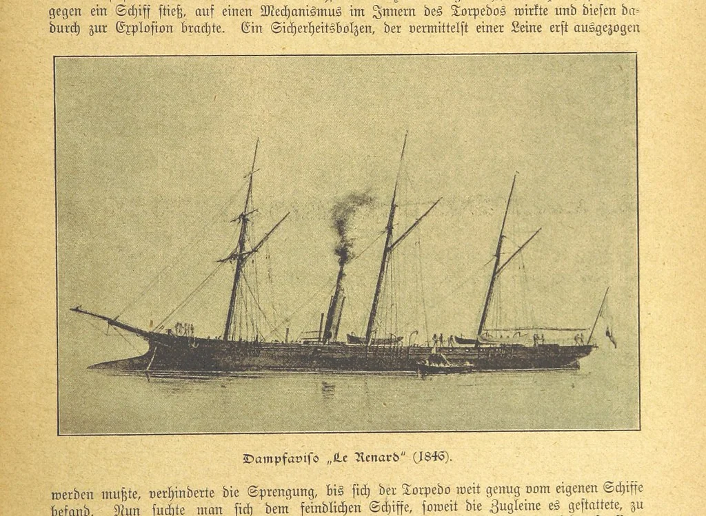 An illustration from Hundert Jahre in Wort und Bild. Eine Kulturgeschichte des XIX. Jahrhunderts herausgegeben von Dr. S. Stefan. Mit 800 Text-Illustrationen, etc, 1899, leaf 751