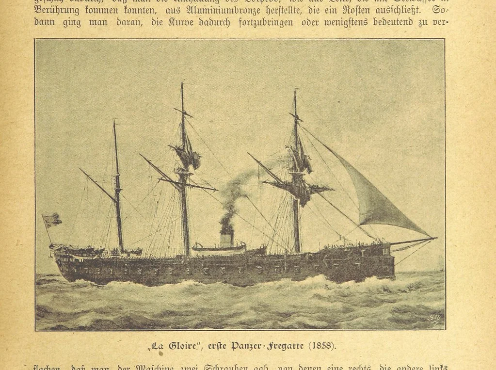An illustration from Hundert Jahre in Wort und Bild. Eine Kulturgeschichte des XIX. Jahrhunderts herausgegeben von Dr. S. Stefan. Mit 800 Text-Illustrationen, etc, 1899, leaf 757