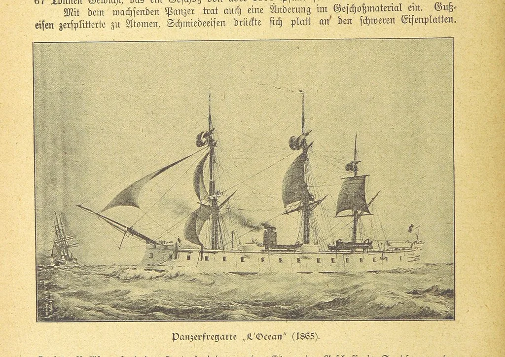 An illustration from Hundert Jahre in Wort und Bild. Eine Kulturgeschichte des XIX. Jahrhunderts herausgegeben von Dr. S. Stefan. Mit 800 Text-Illustrationen, etc, 1899, leaf 762