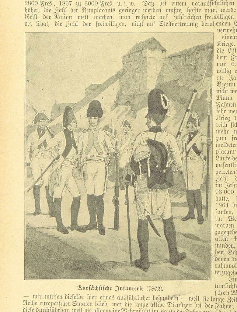 An illustration from Hundert Jahre in Wort und Bild. Eine Kulturgeschichte des XIX. Jahrhunderts herausgegeben von Dr. S. Stefan. Mit 800 Text-Illustrationen, etc, 1899, leaf 786