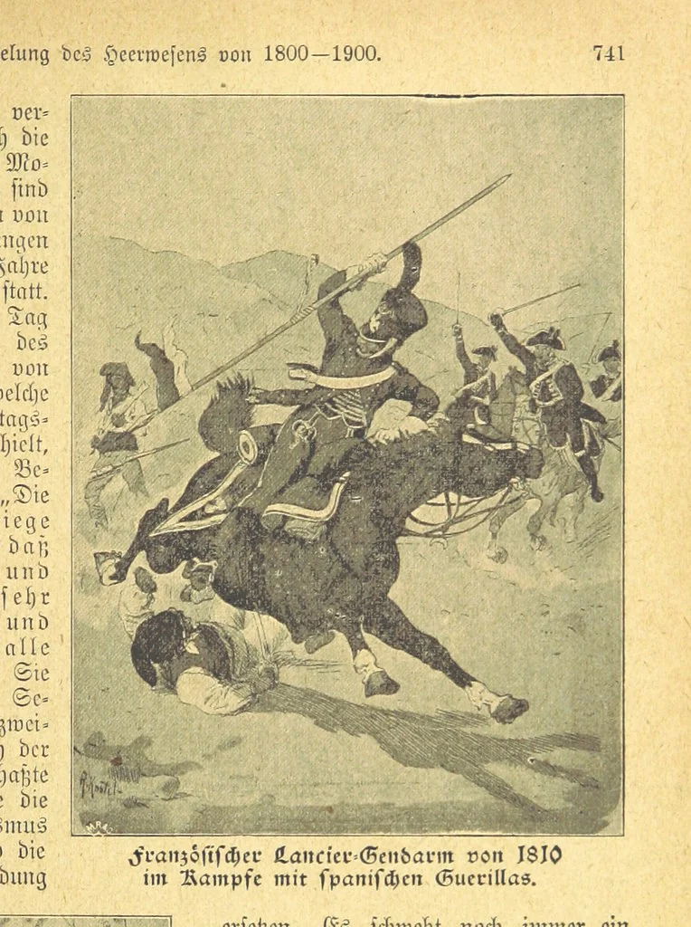 An illustration from Hundert Jahre in Wort und Bild. Eine Kulturgeschichte des XIX. Jahrhunderts herausgegeben von Dr. S. Stefan. Mit 800 Text-Illustrationen, etc, 1899, leaf 793