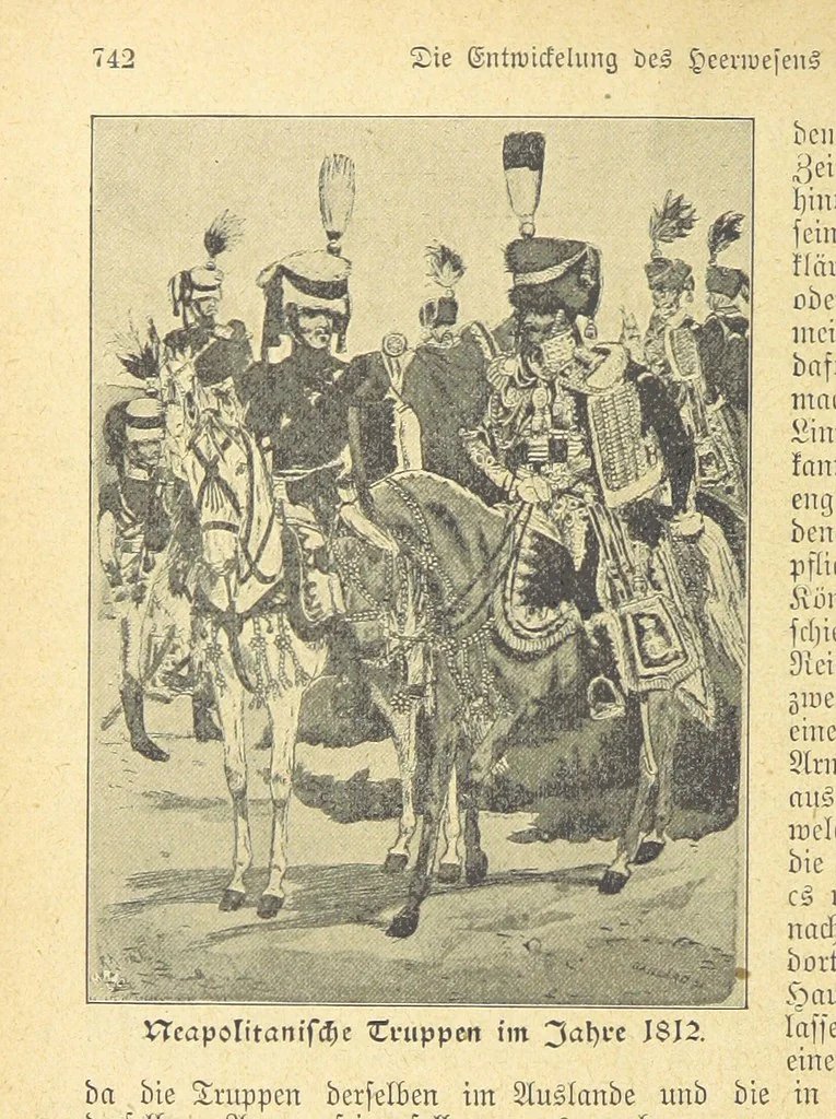 An illustration from Hundert Jahre in Wort und Bild. Eine Kulturgeschichte des XIX. Jahrhunderts herausgegeben von Dr. S. Stefan. Mit 800 Text-Illustrationen, etc, 1899, leaf 794
