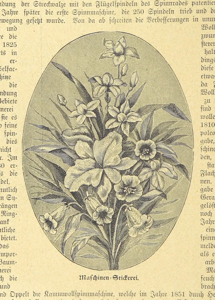 An illustration from Hundert Jahre in Wort und Bild. Eine Kulturgeschichte des XIX. Jahrhunderts herausgegeben von Dr. S. Stefan. Mit 800 Text-Illustrationen, etc, 1899, leaf 80