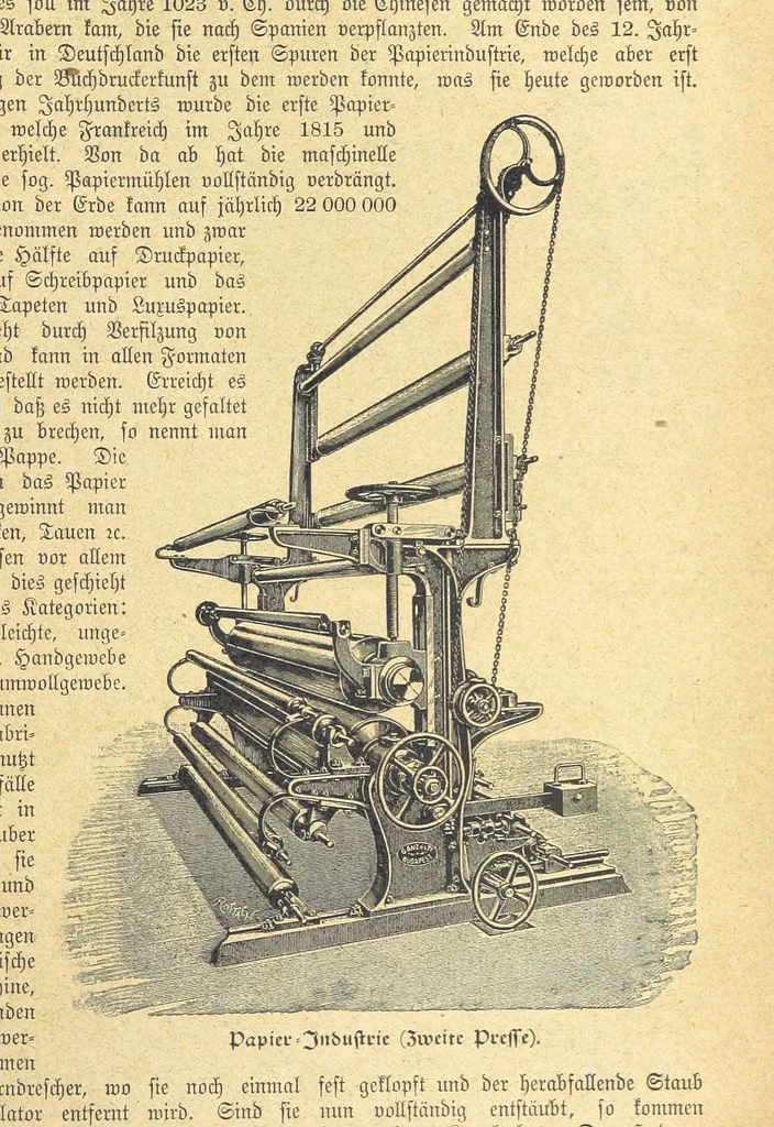 An illustration from Hundert Jahre in Wort und Bild. Eine Kulturgeschichte des XIX. Jahrhunderts herausgegeben von Dr. S. Stefan. Mit 800 Text-Illustrationen, etc, 1899, leaf 91
