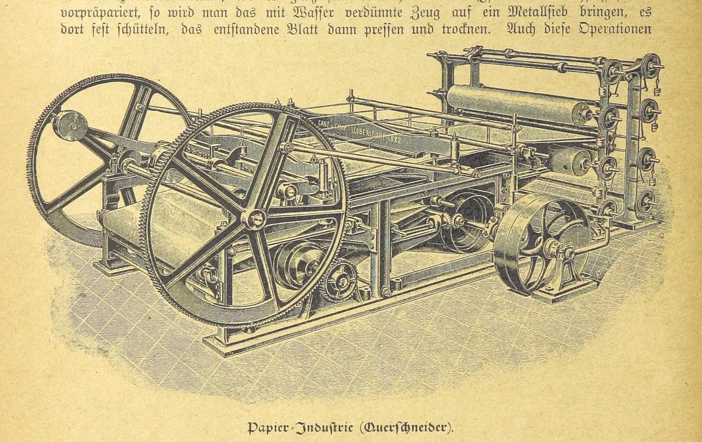 An illustration from Hundert Jahre in Wort und Bild. Eine Kulturgeschichte des XIX. Jahrhunderts herausgegeben von Dr. S. Stefan. Mit 800 Text-Illustrationen, etc, 1899, leaf 92
